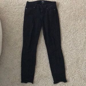 Paige Verdugo Ankle Black Jeans